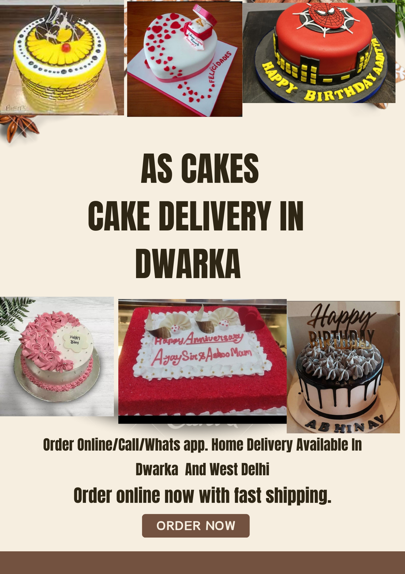 AS Cakes - Bakeries in Dwarka Sector 28